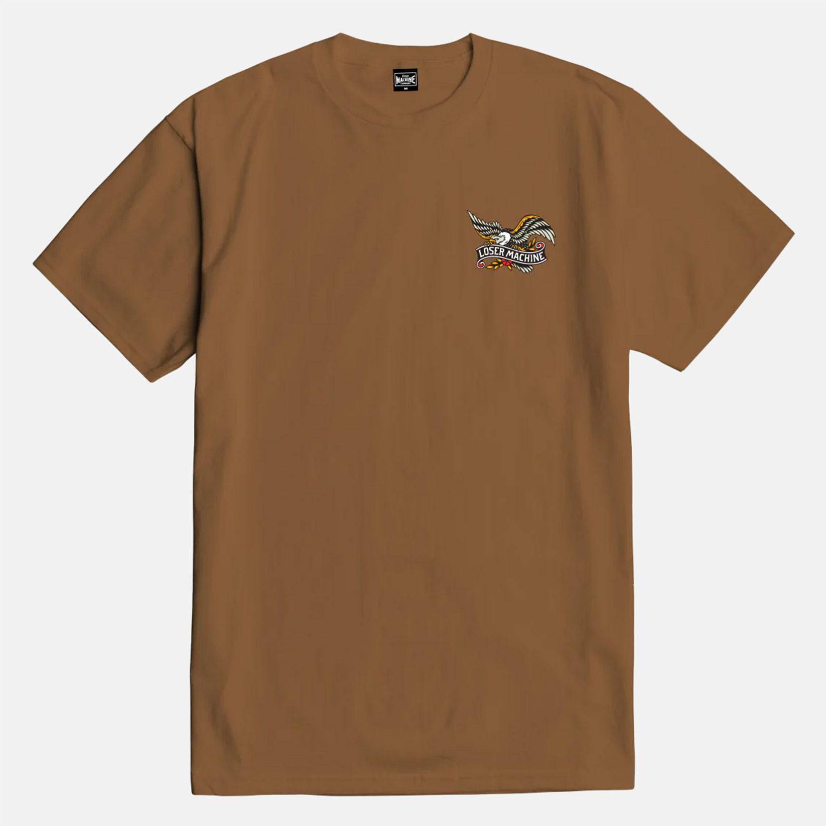 Loser Machine Glory Bound T-Shirt - Brown Sugar - Blowout Skateshop