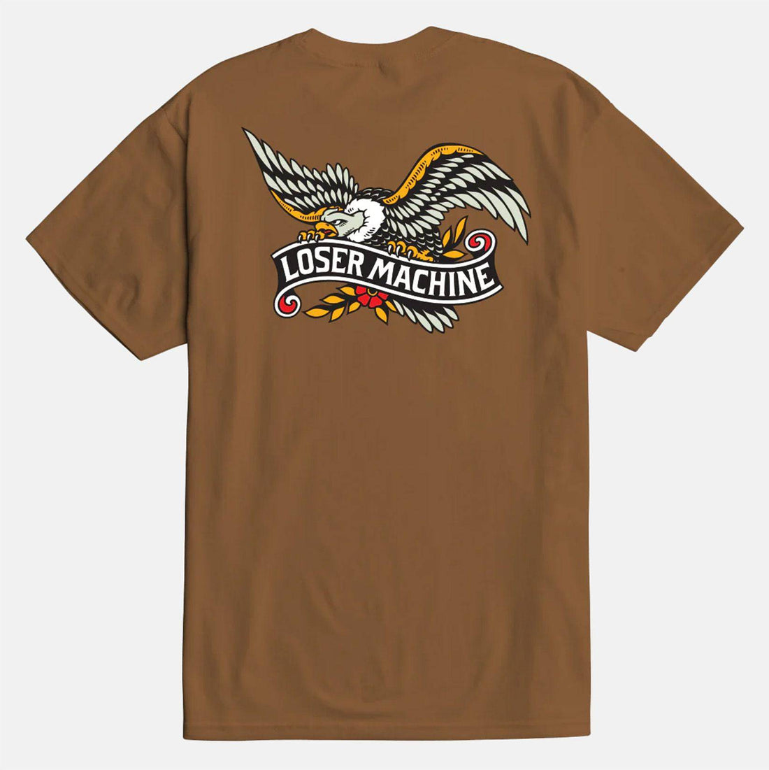 Loser Machine Glory Bound T-Shirt - Brown Sugar - Blowout Skateshop