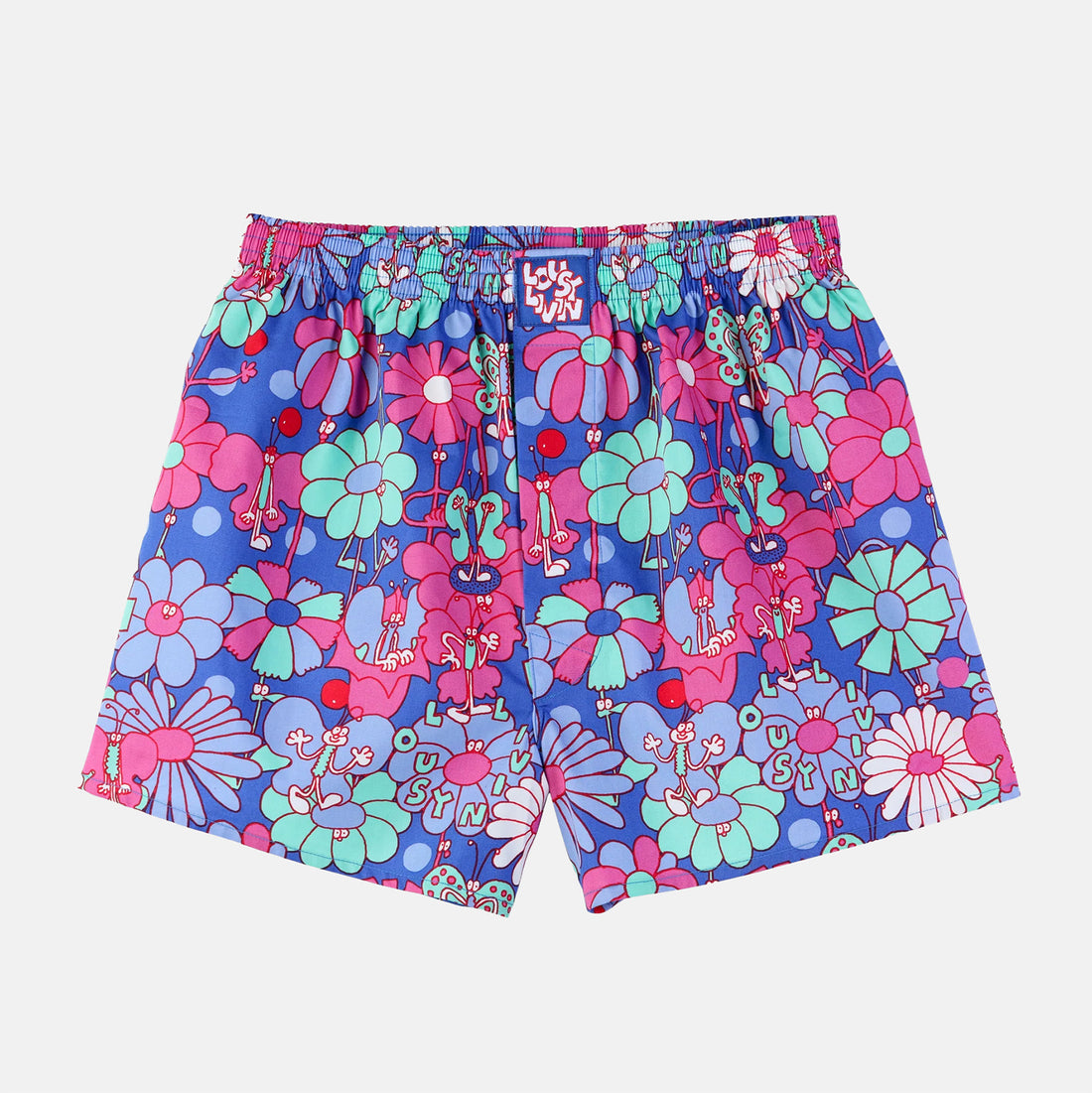 Lousy Livin Butterfly Boxershort - Dazzling Blue Blau Bild 1