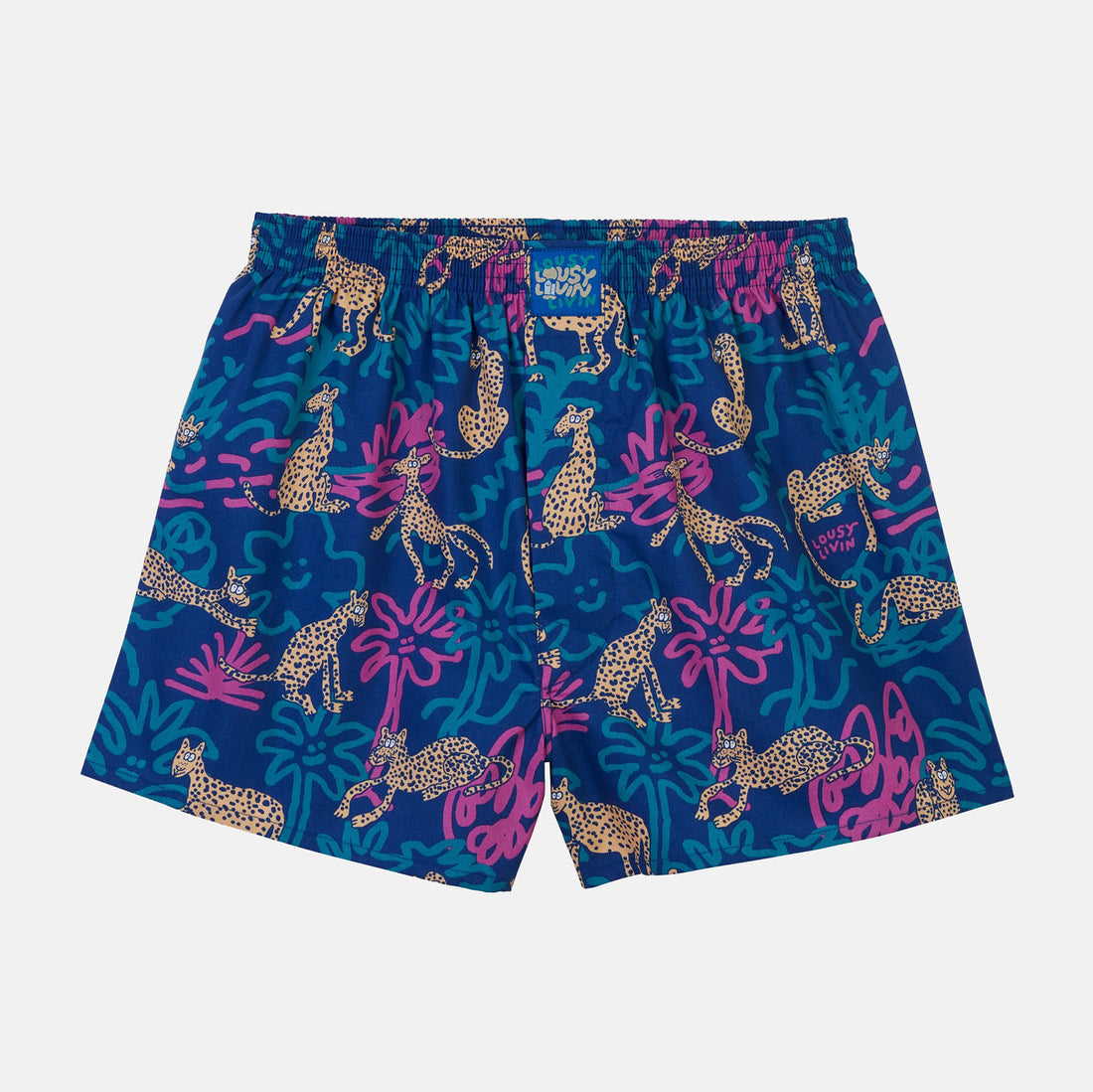 Lousy Livin Into The Wild Boxershort - Blue Blau Bild 1