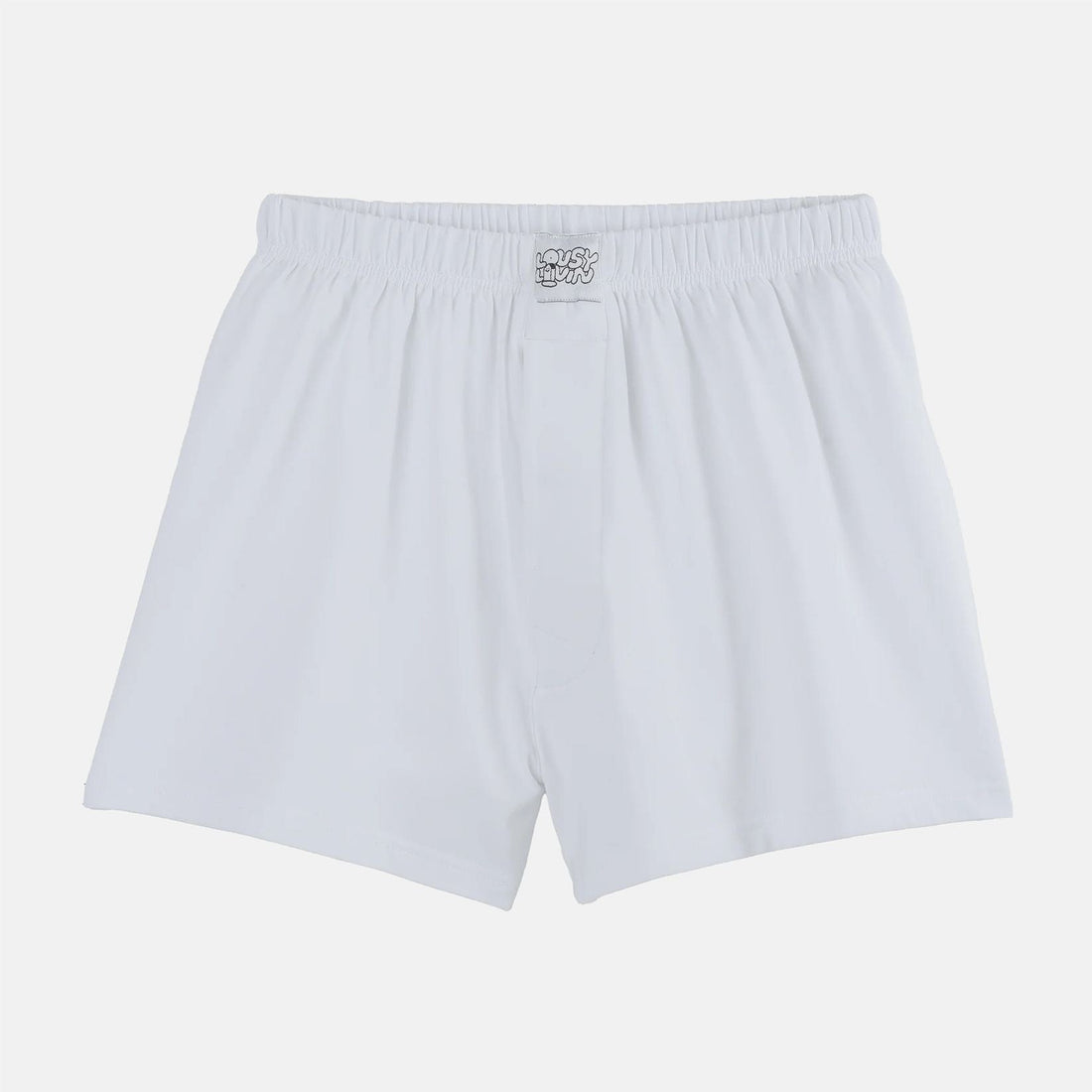 Lousy Livin Jersey Stretch Boxershorts - White Weiß Bild 1