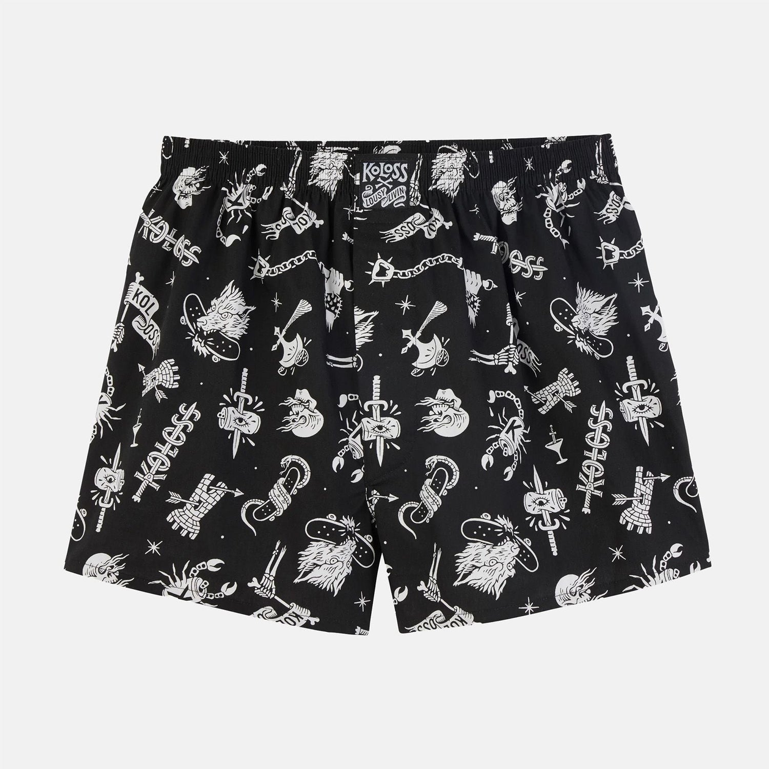 Lousy Livin Koloss Boxershorts - Black Schwarz Bild 1