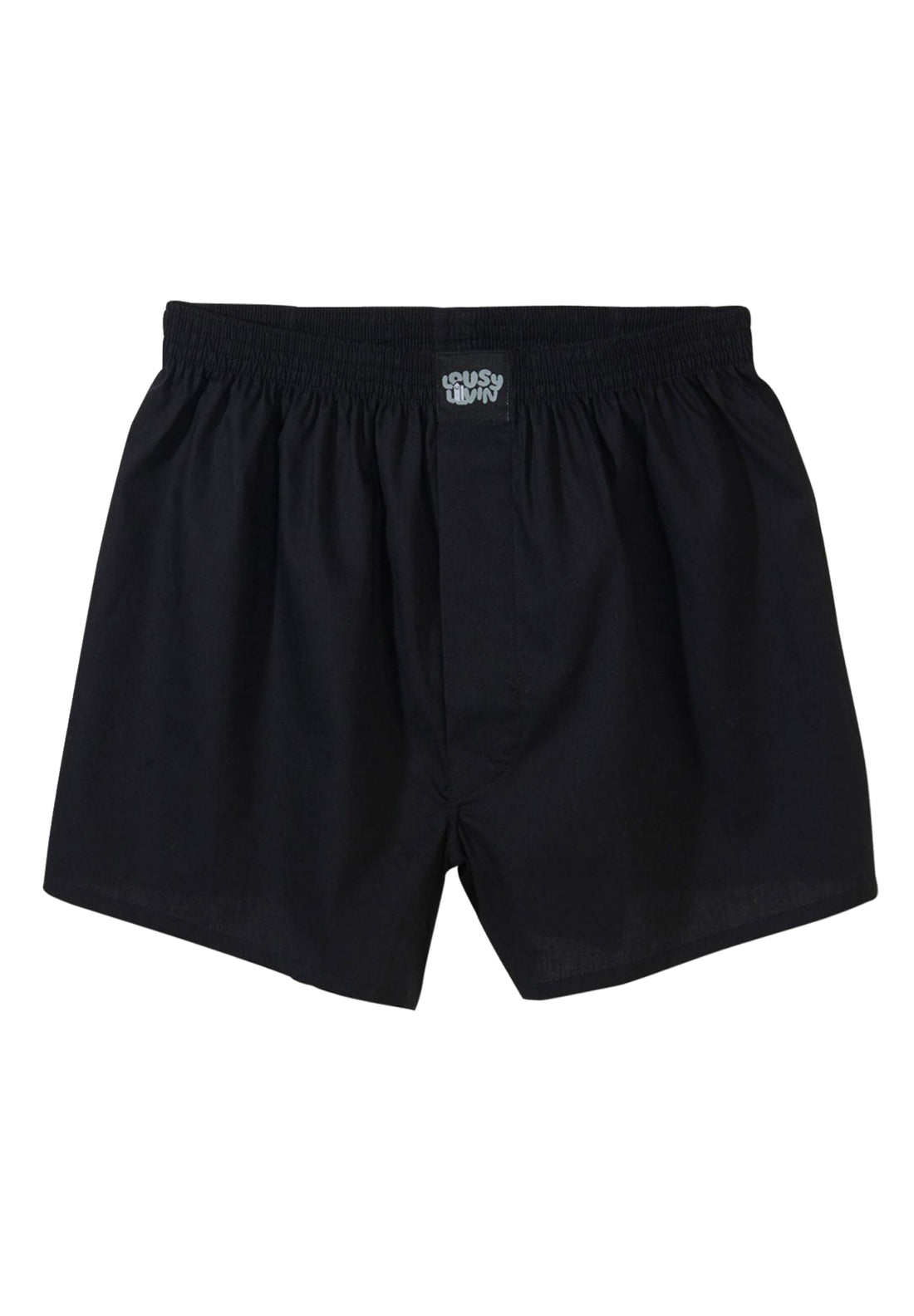 Lousy Livin Plain Boxershort (black) Bla Bild 2