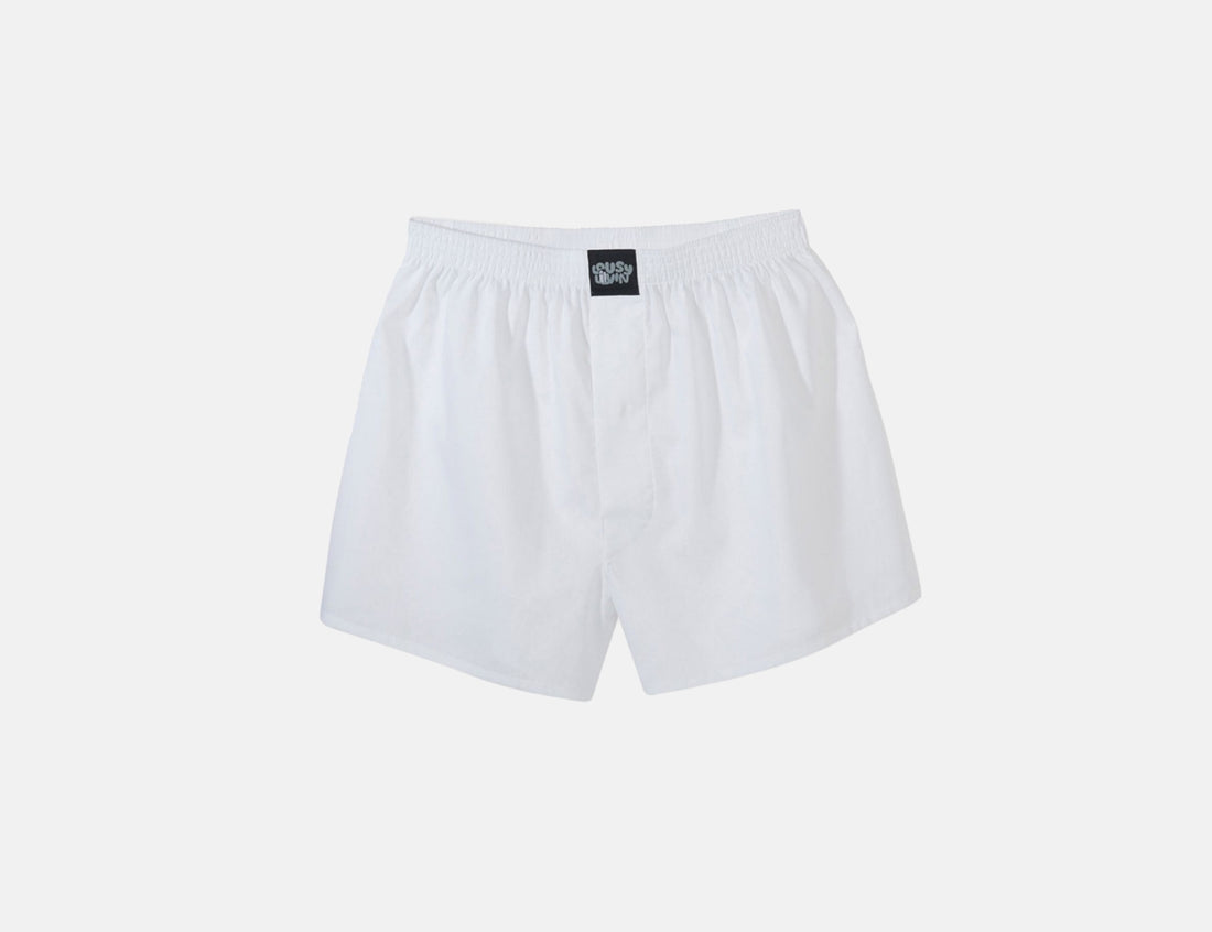 Lousy Livin Plain Boxershort - White Weiß Bild 1
