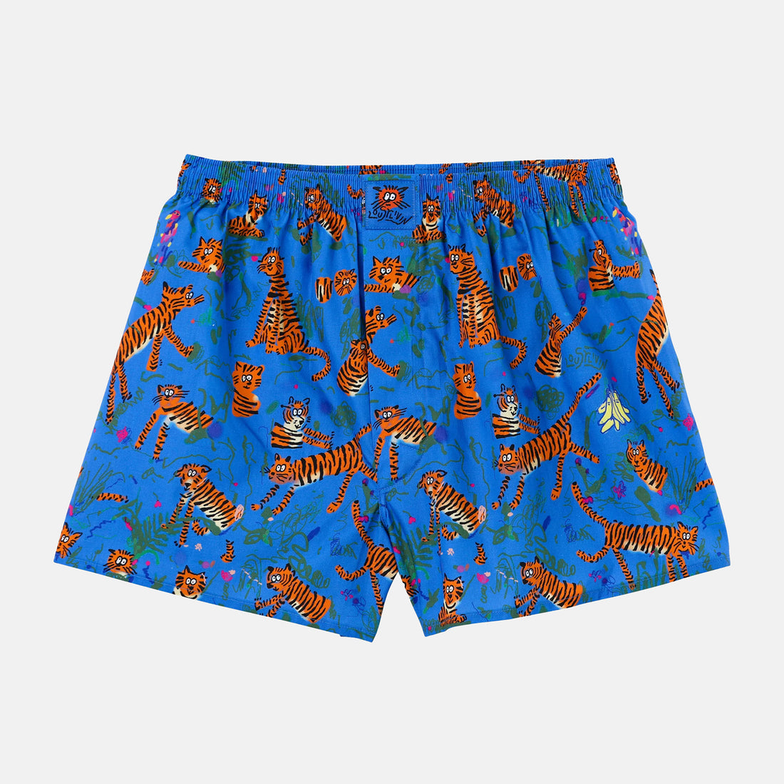 Lousy Livin Tiger Gang Boxershort - Talon Blau Bild 1