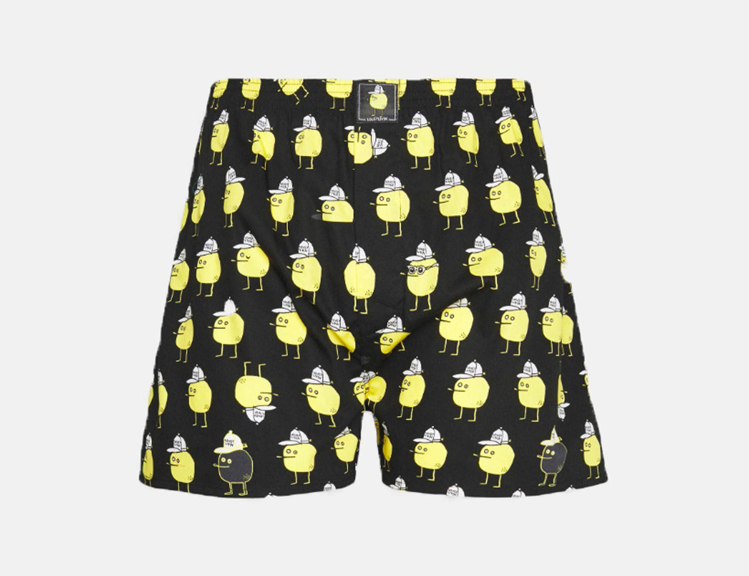 Lousy Livin Zitrone Boxershort (black) Bla Bild 1