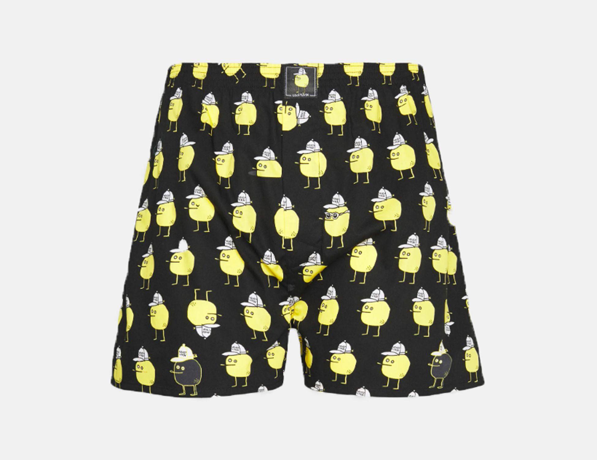 Lousy Livin Zitrone Boxershort (black) Bla Bild 1