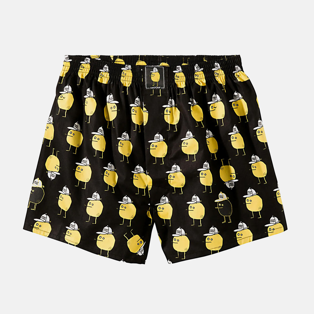 Lousy Livin Zitrone Boxershort (black) Bla Bild 1