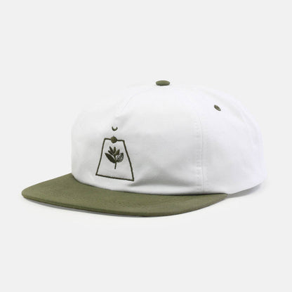 Magenta Odyssey Snapback Cap - White - Blowout Skateshop