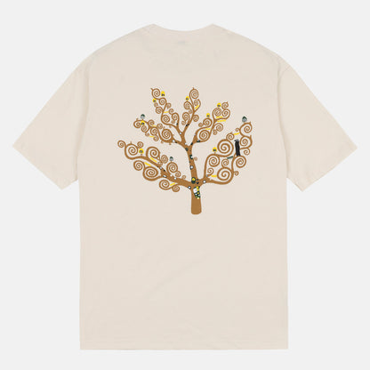 Magenta Life T-Shirt - Natural Beige Bild 1