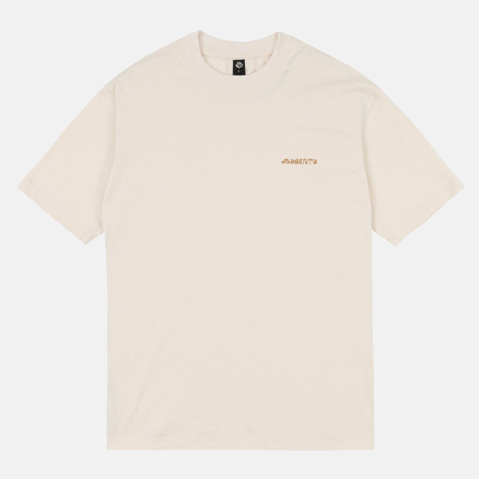Magenta Life T-Shirt - Natural Beige Bild 2