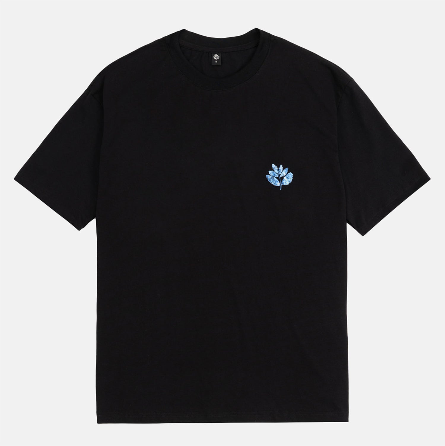Magenta x Blue Flowers T-Shirt - Black Schwarz Bild 2