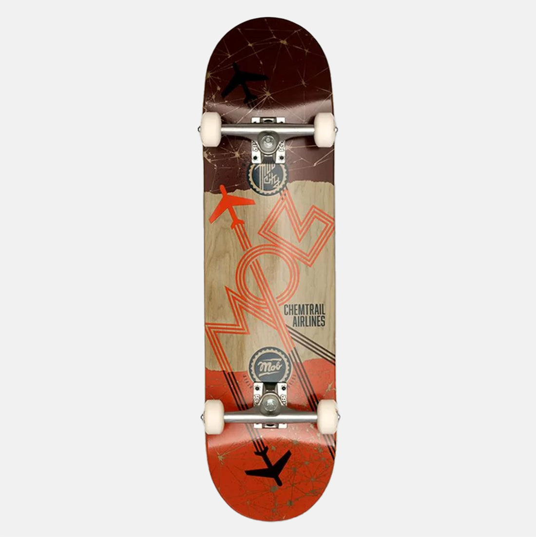 Mob Skateboards Airlines 8.25 Complete Mehrfarbig Bild 1
