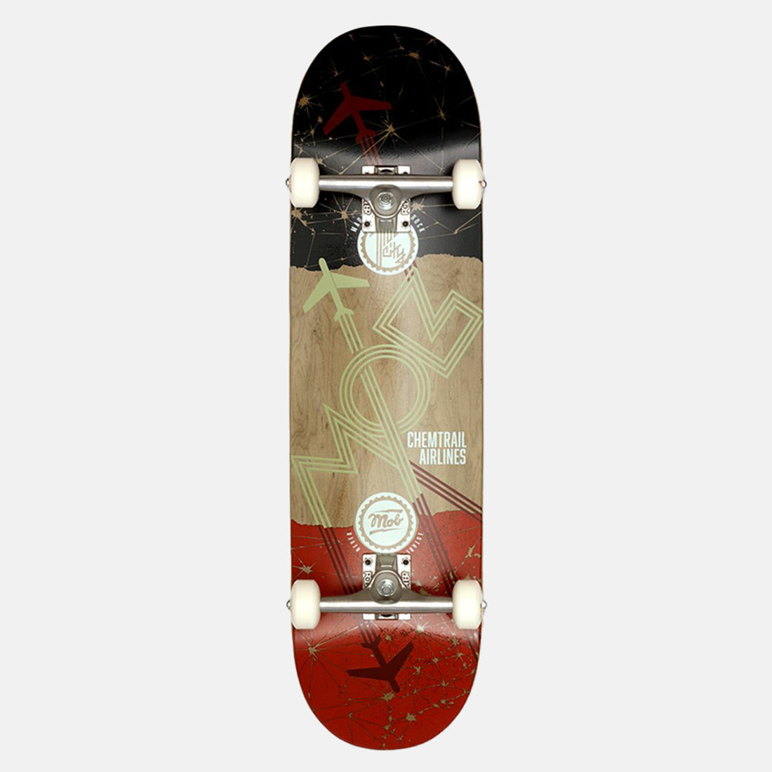 Mob Skateboards Airlines 8.5 Complete Mehrfarbig Bild 1