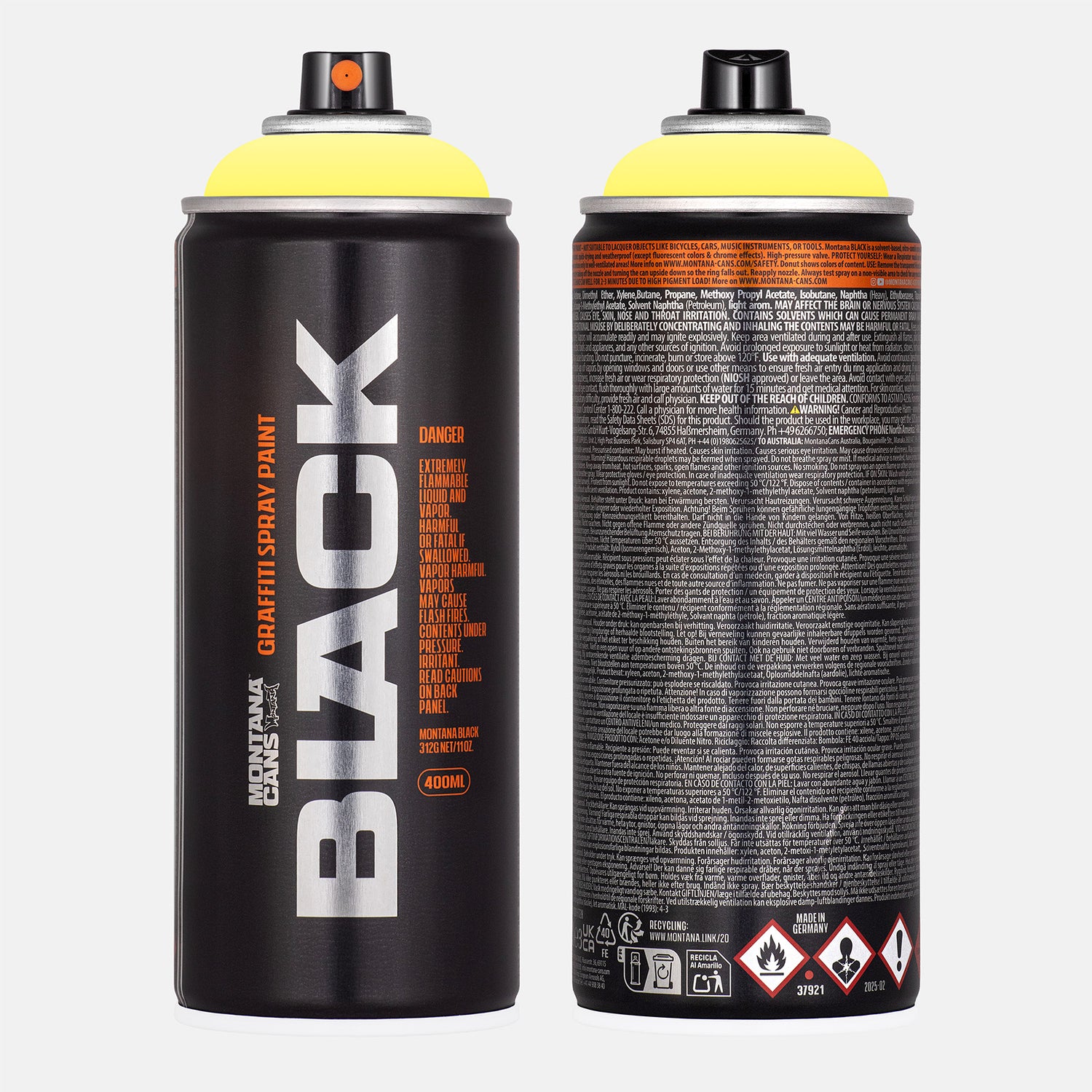 Montana BLK 400ml-50% Tr.Yellow yellow Bild 1