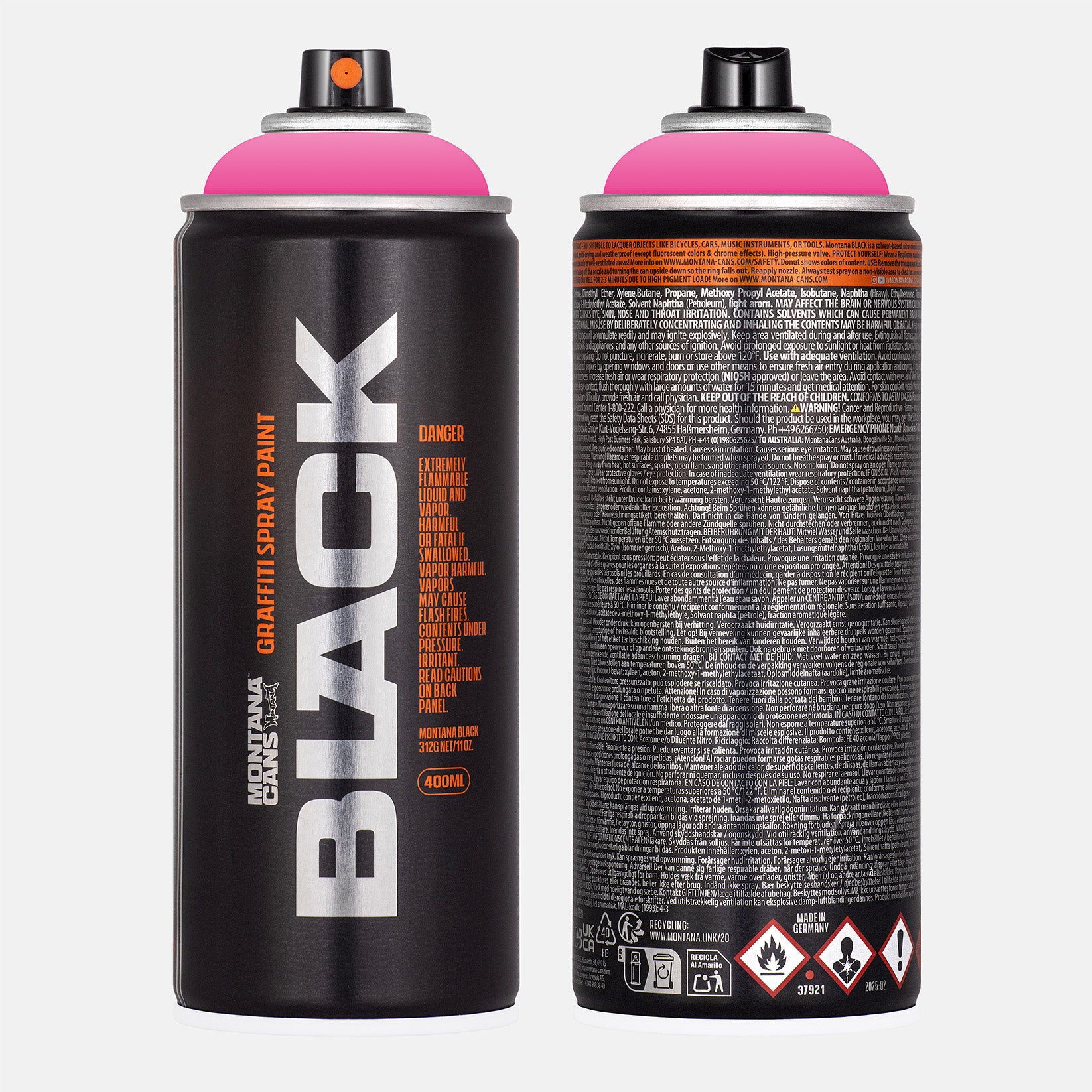 Montana BLK 400ml Spraydose Beast Bild 1