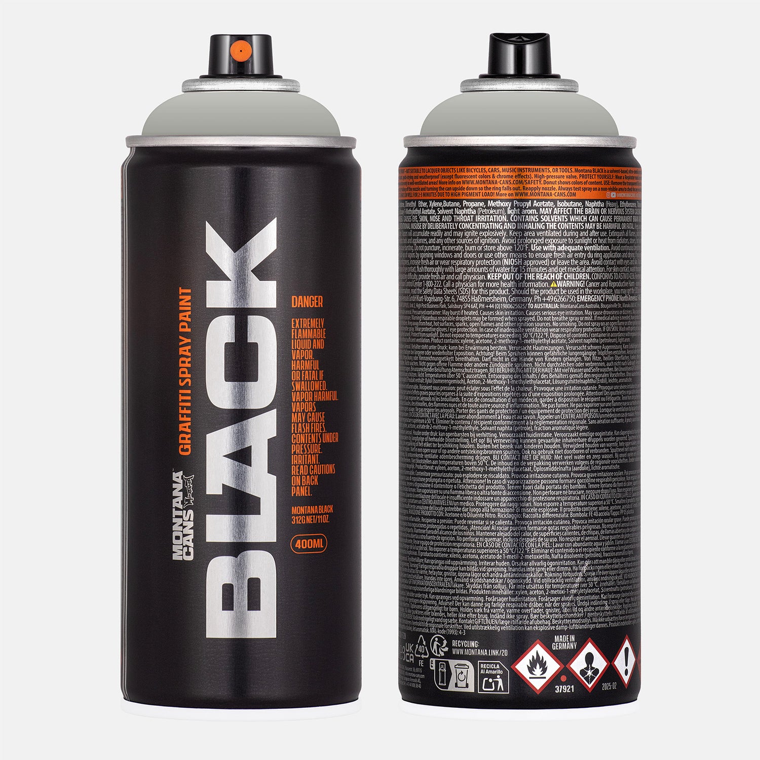 Montana BLK 400ml Spraydose Shark Bild 1