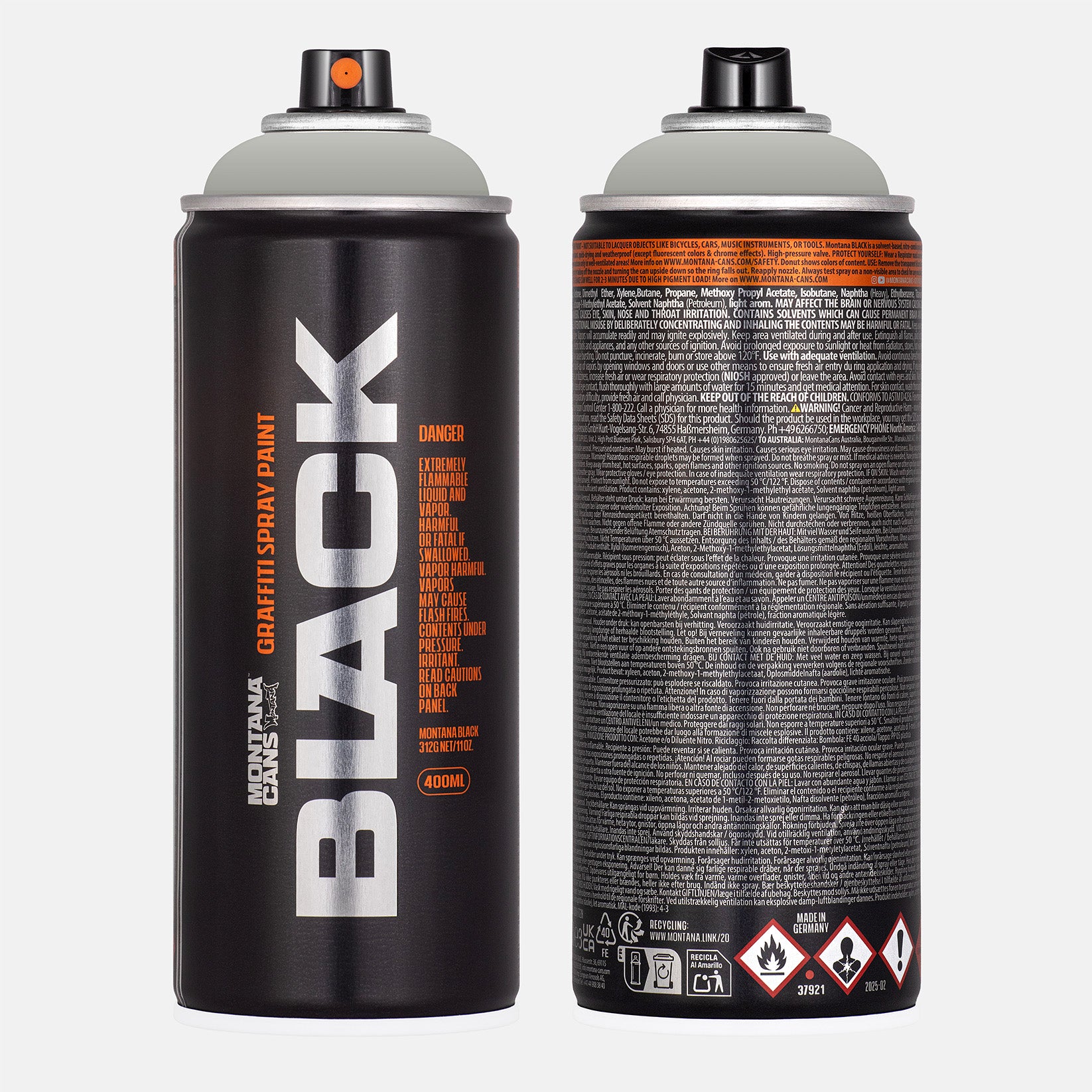 Montana BLK 400ml Spraydose Shark Bild 1