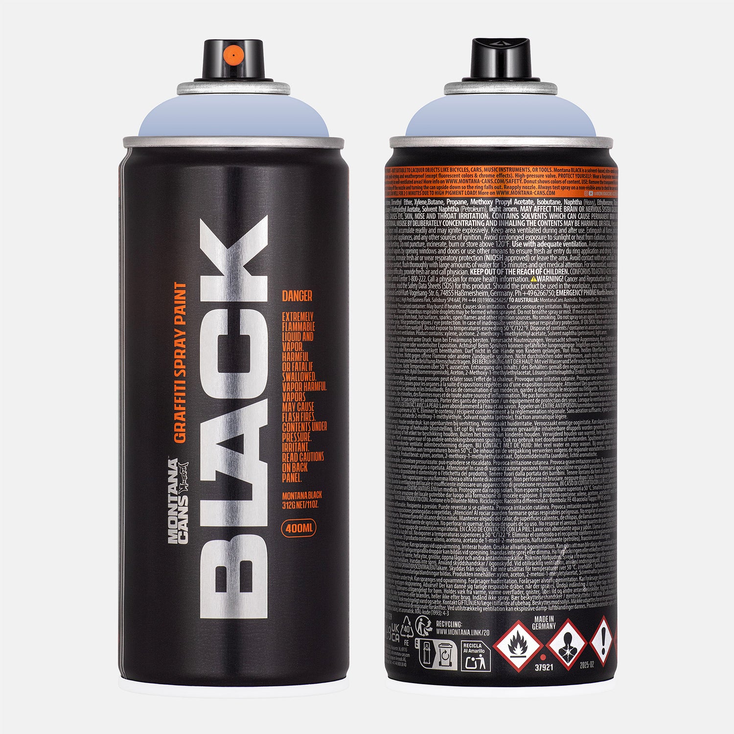 Montana BLK 400ml Spraydose Brunhilde Bild 1