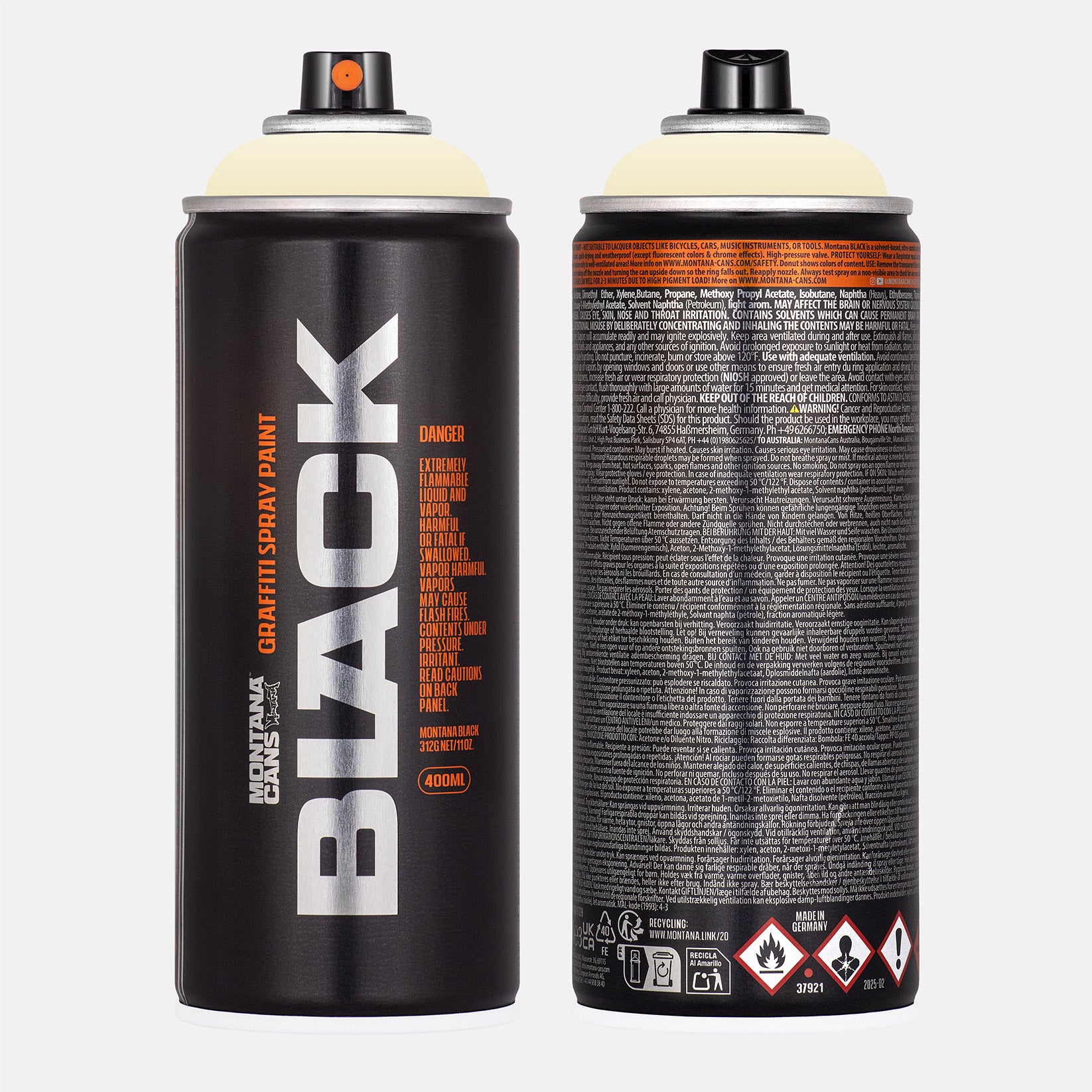Montana BLK 400ml Spraydose Ivory Bild 1