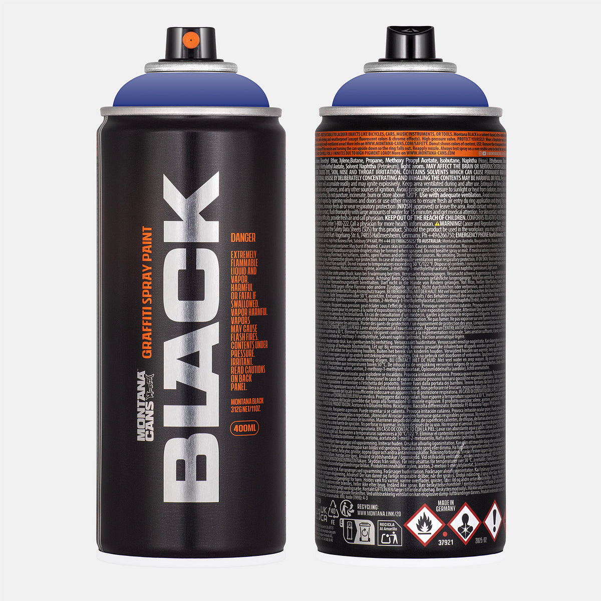 Montana BLK 400ml Spraydose SorrentoBl Bild 1