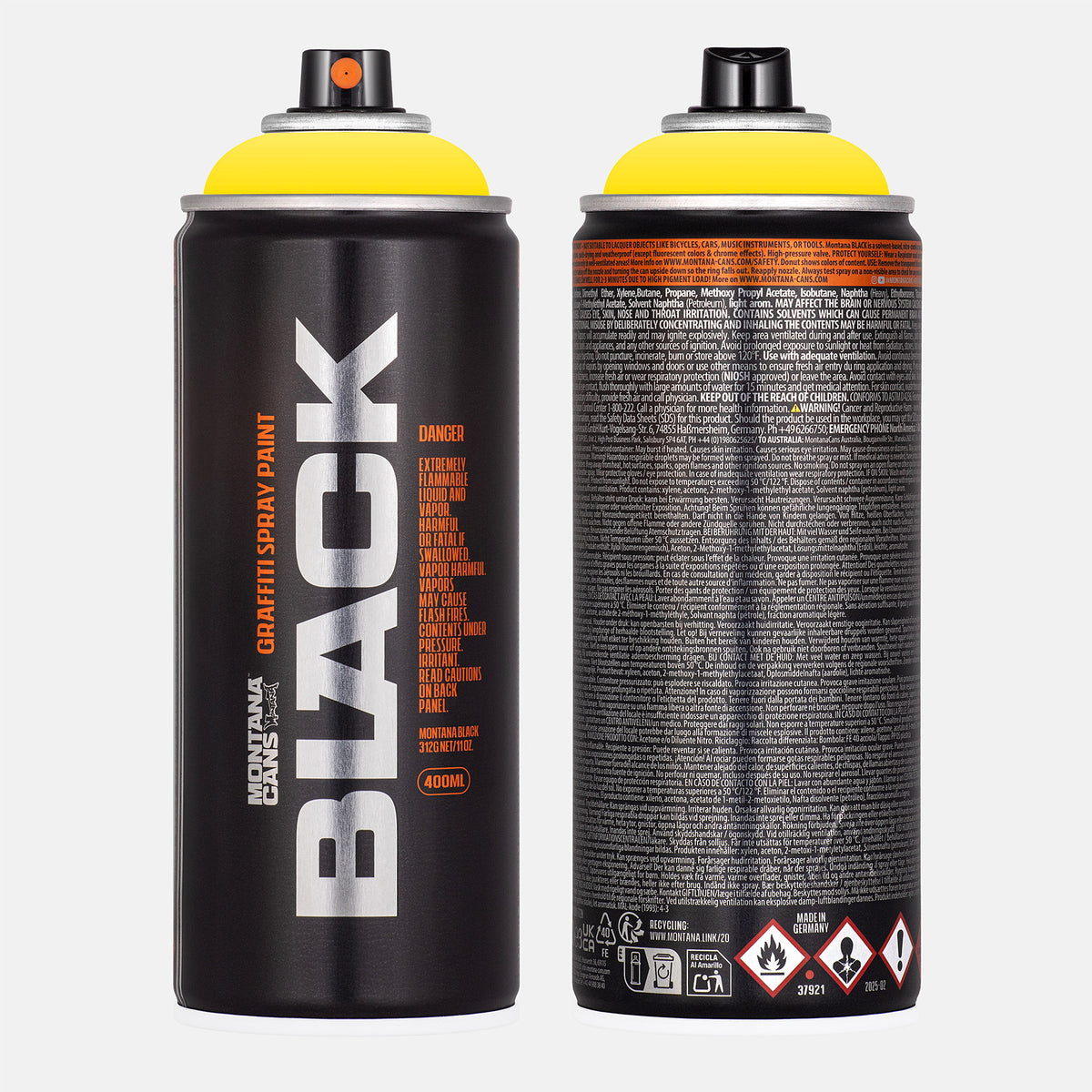 Montana PowerYellow 400ml yellow Bild 1