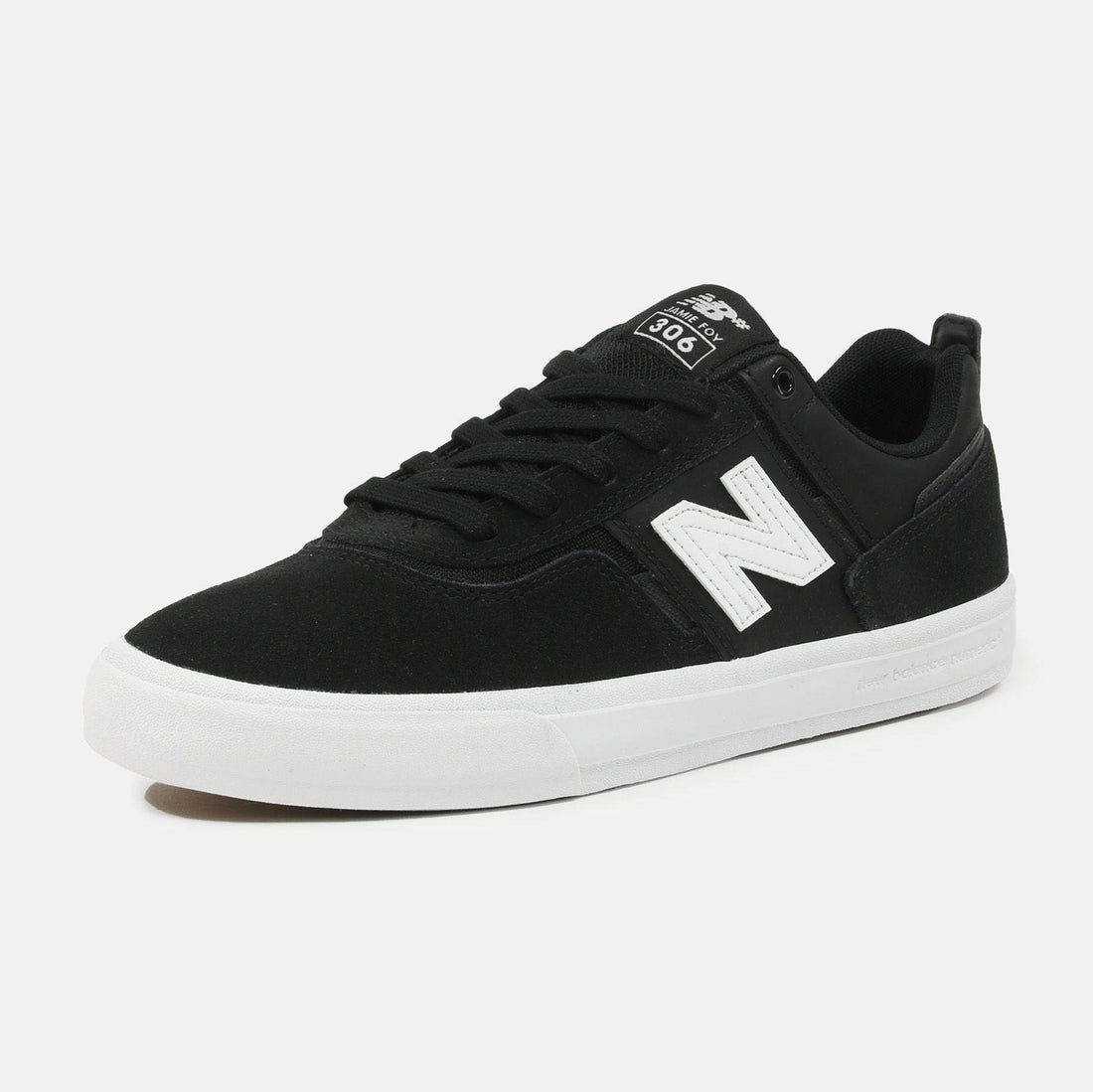 New Balance Numeric 306 Schuh - Black / White - Blowout Skateshop