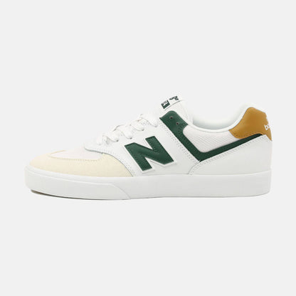 New Balance Numeric 574 Schuh - White - Blowout Skateshop