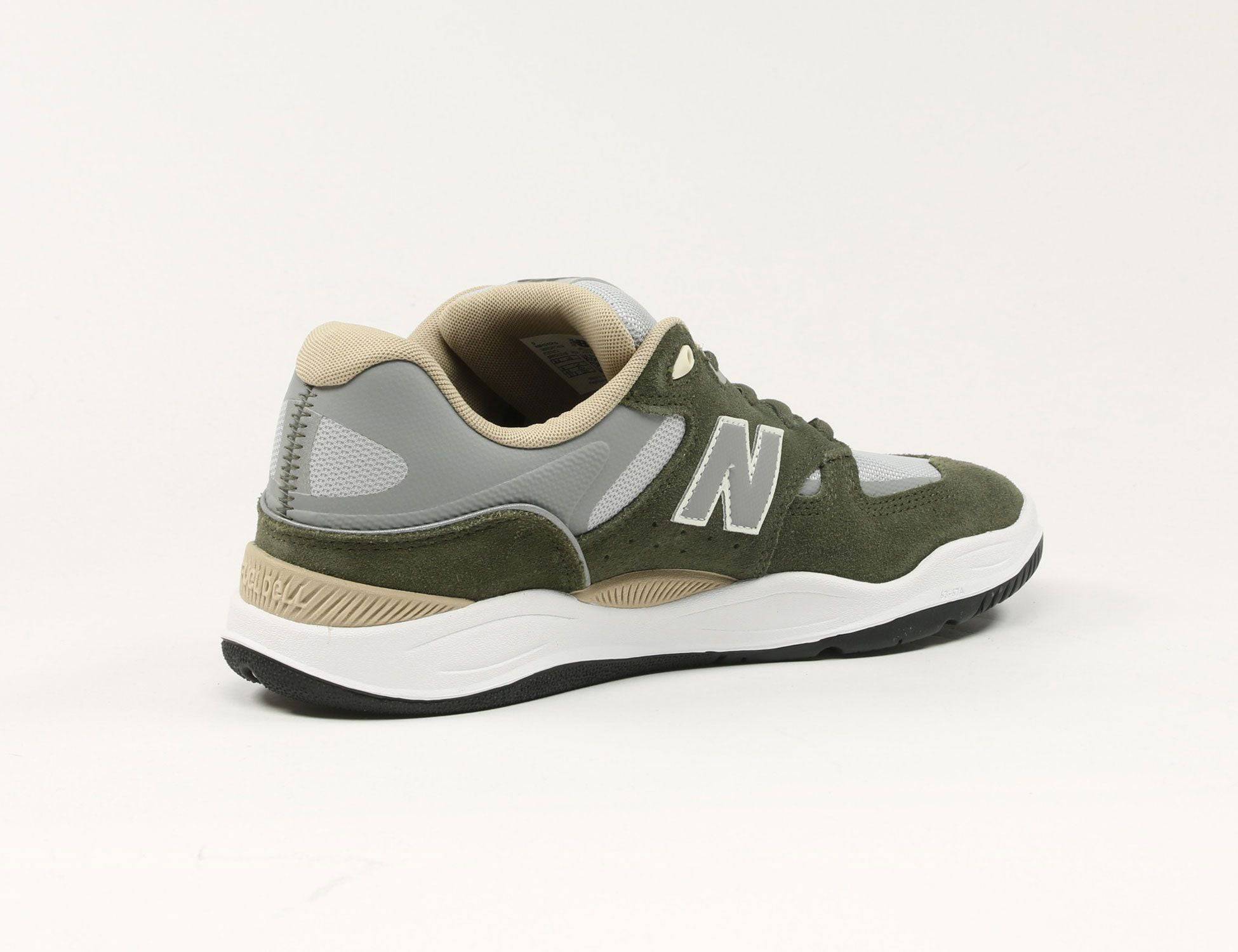 New Balance Numeric Tiago 1010 Sneaker- Olive / Grey - Blowout Skateshop