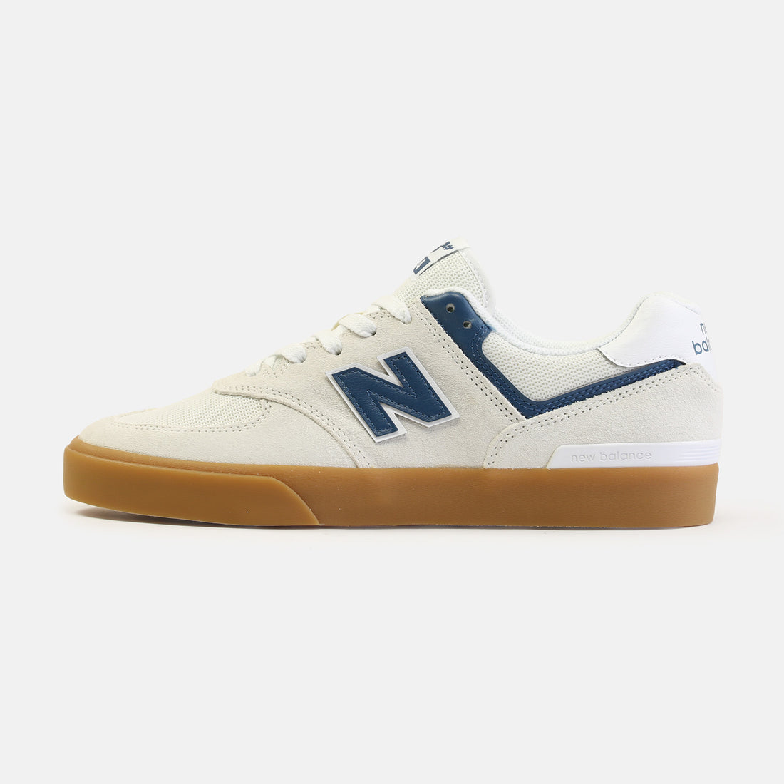 New Balance Numeric 574 Schuh - White / Blue Weiß Bild 1