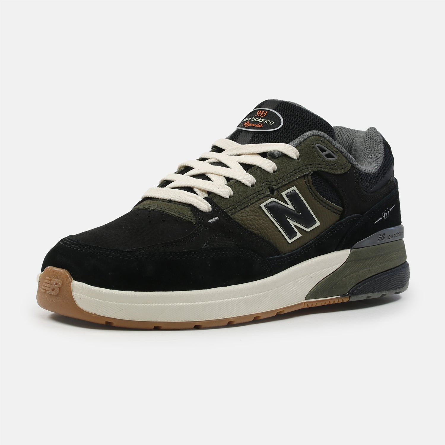 New Balance Numeric 933 Andrew Reynolds Sneaker - Black / Olive Schwarz Bild 3
