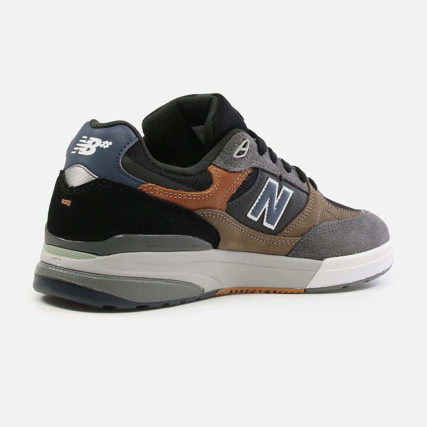 New Balance Numeric 933 Andrew Reynolds Sneaker - Dark Juniper / Sandstone Braun Bild 3