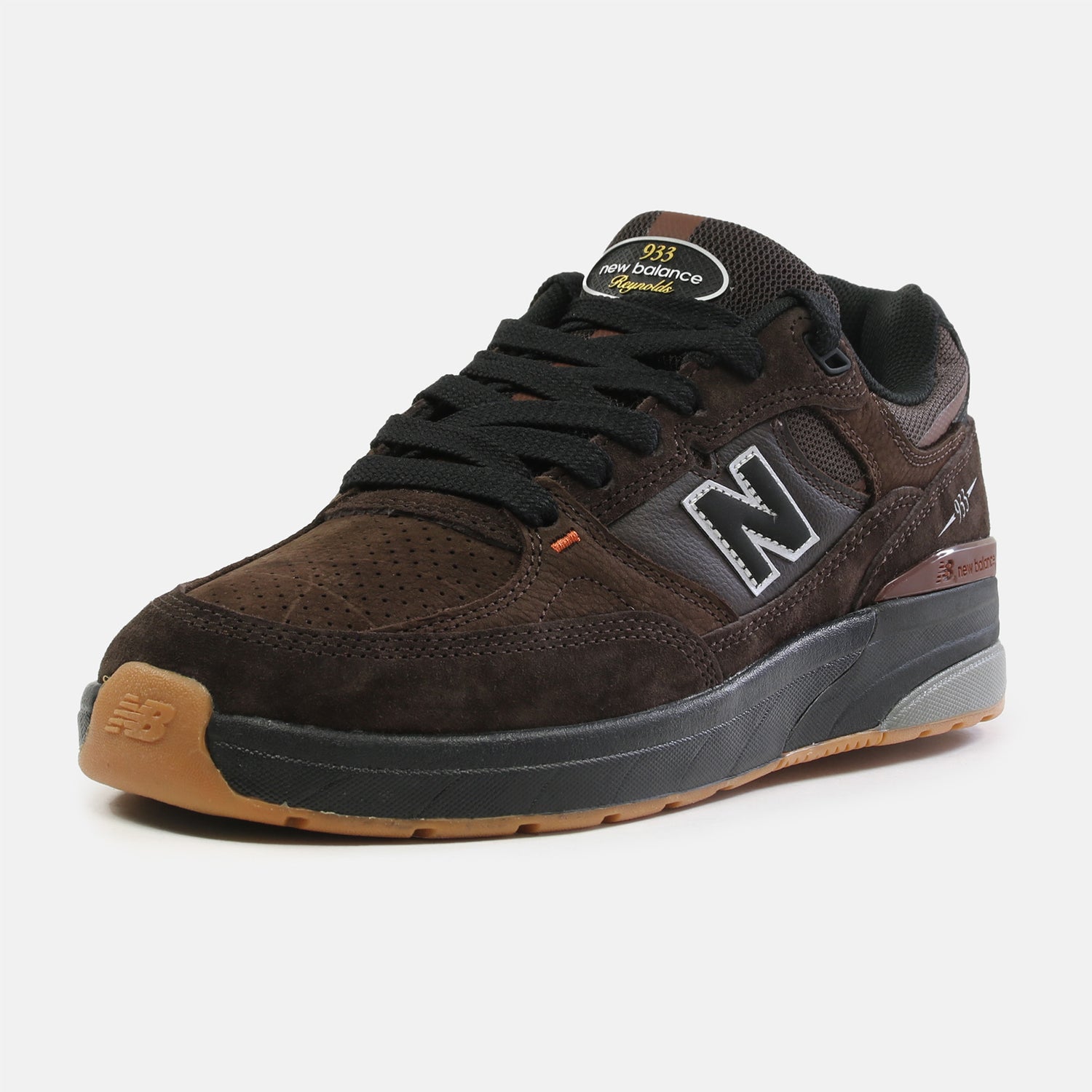 New Balance Numeric 933 Andrew Reynolds Sneaker - Brown / Black Mehrfarbig Bild 2
