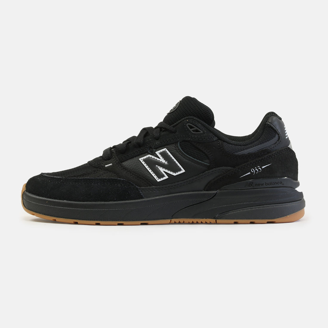 New Balance Numeric 933 Schuh - Black / Black Schwarz Bild 1