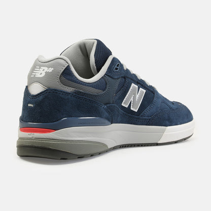 New Balance Numeric Reynolds 933 (Wide) Sneaker - Sea Salt / Dark Olive Blau Bild 3