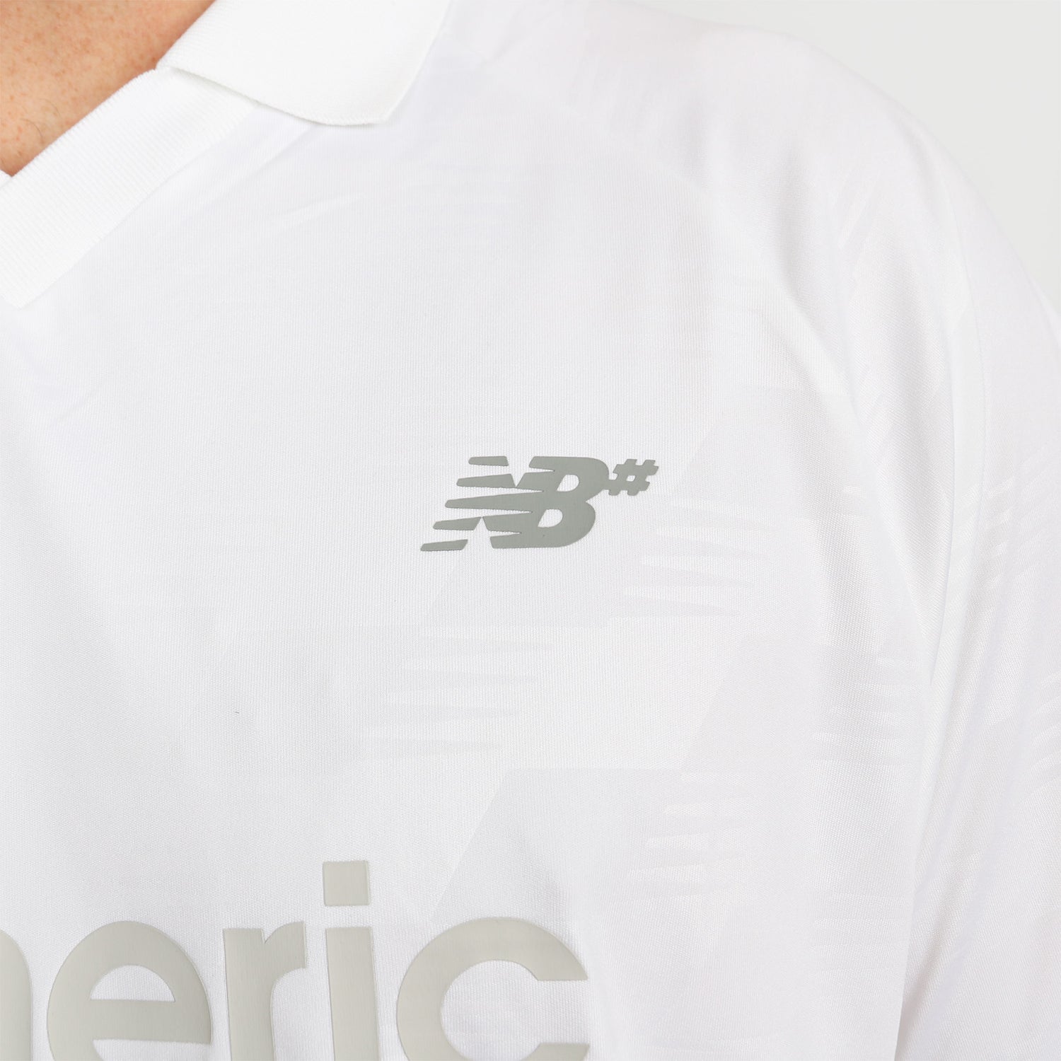 New Balance Numeric Team Knit Jersey - White Weiß Bild 3