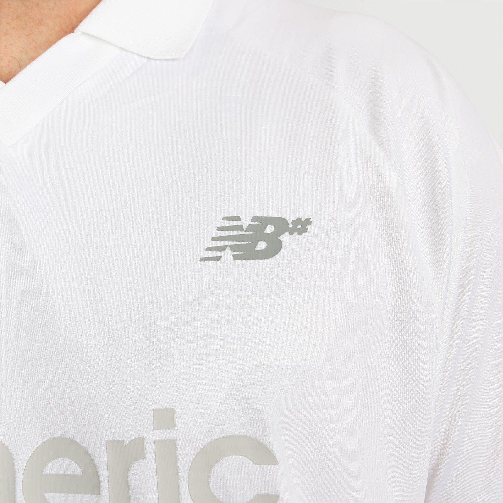 New Balance Numeric Team Knit Jersey - White Weiß Bild 3