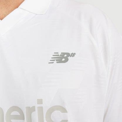 New Balance Numeric Team Knit Jersey - White Weiß Bild 3