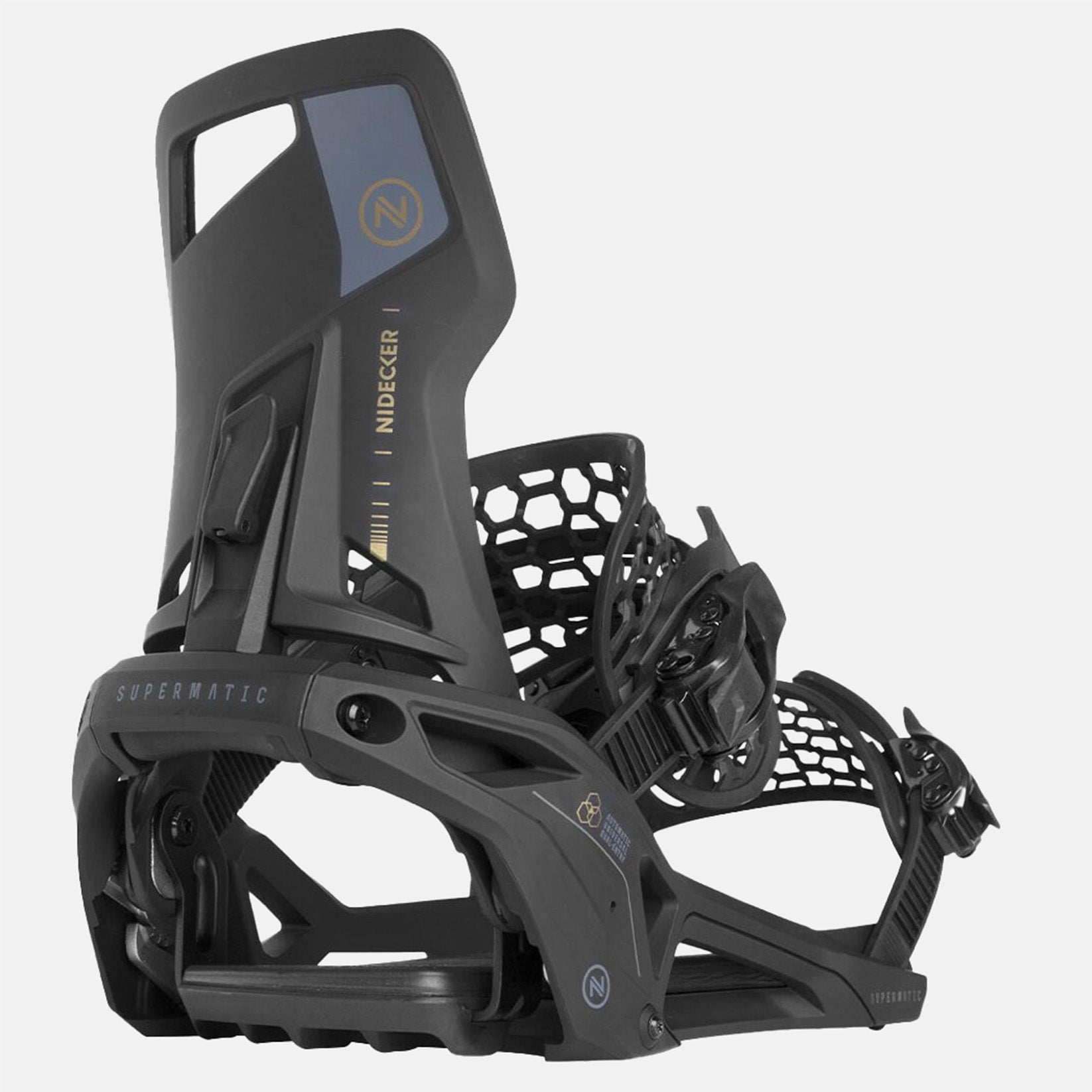 Nidecker OG Supermatic Bindung - Black Schwarz Bild 1