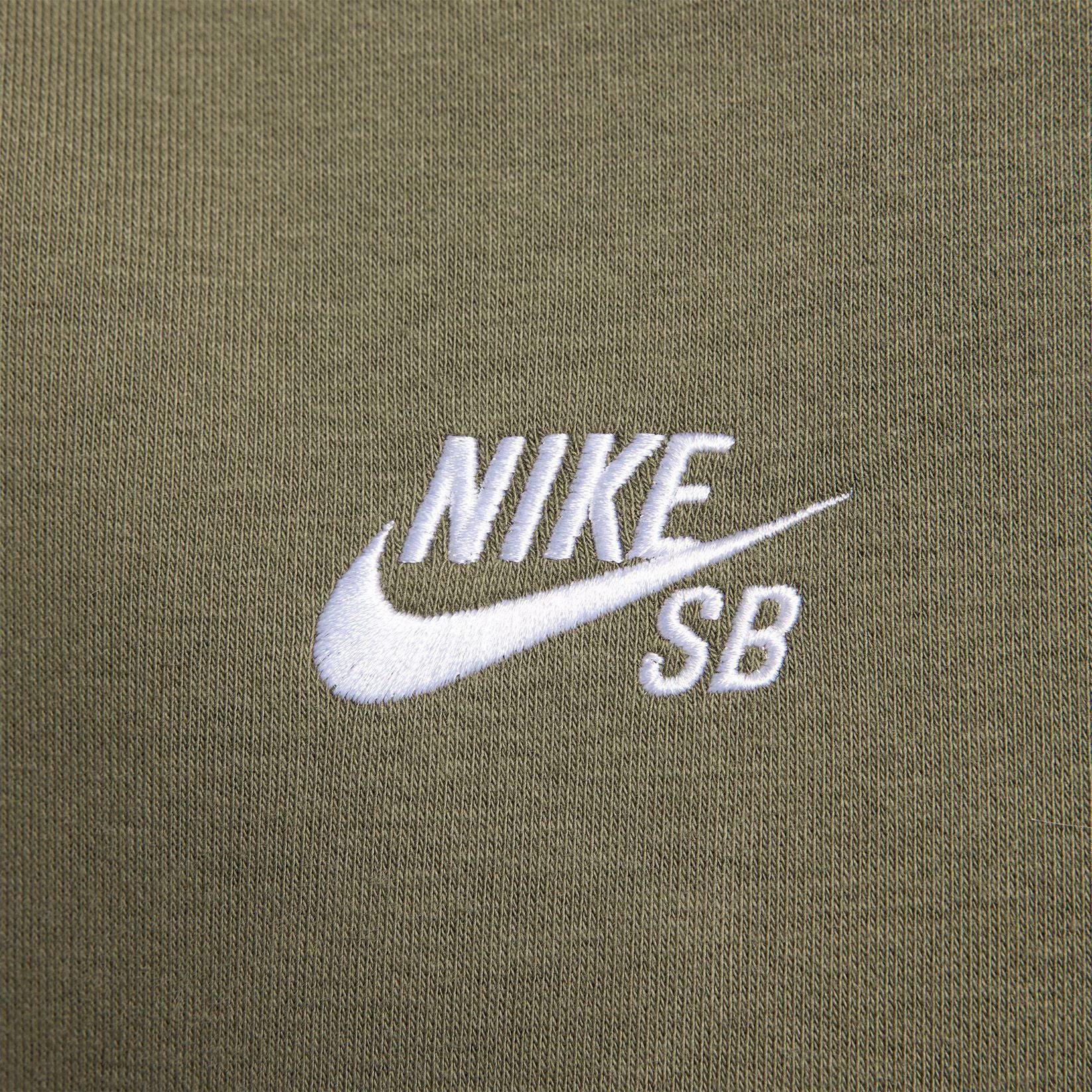 Nike SB Agnostic Olympic Hoodie - Medium Olive - Blowout Skateshop