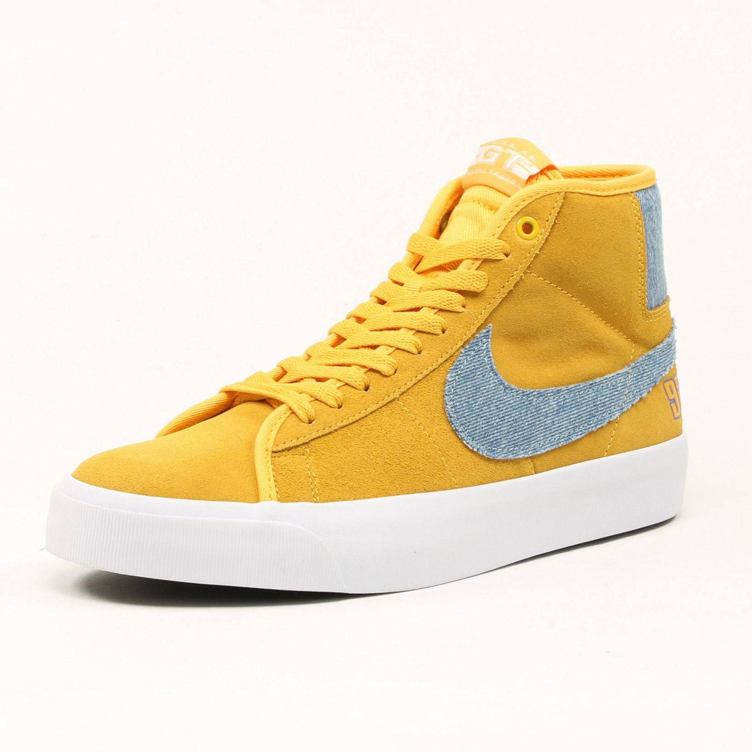 Nike SB Blazer Mid Pro GT -  University Gold / Game Royal - Blowout Skateshop