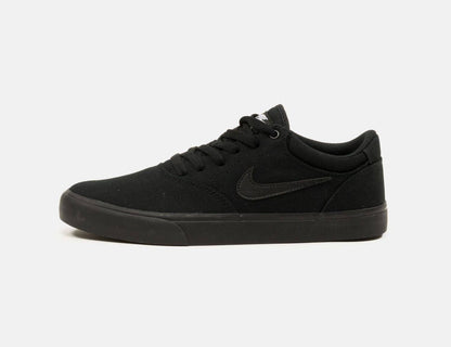 Nike SB Chron 2 Canvas Sneaker - Black / Black - Black - Blowout Skateshop