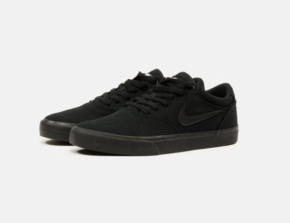 Nike SB Chron 2 Canvas Sneaker - Black / Black - Black - Blowout Skateshop