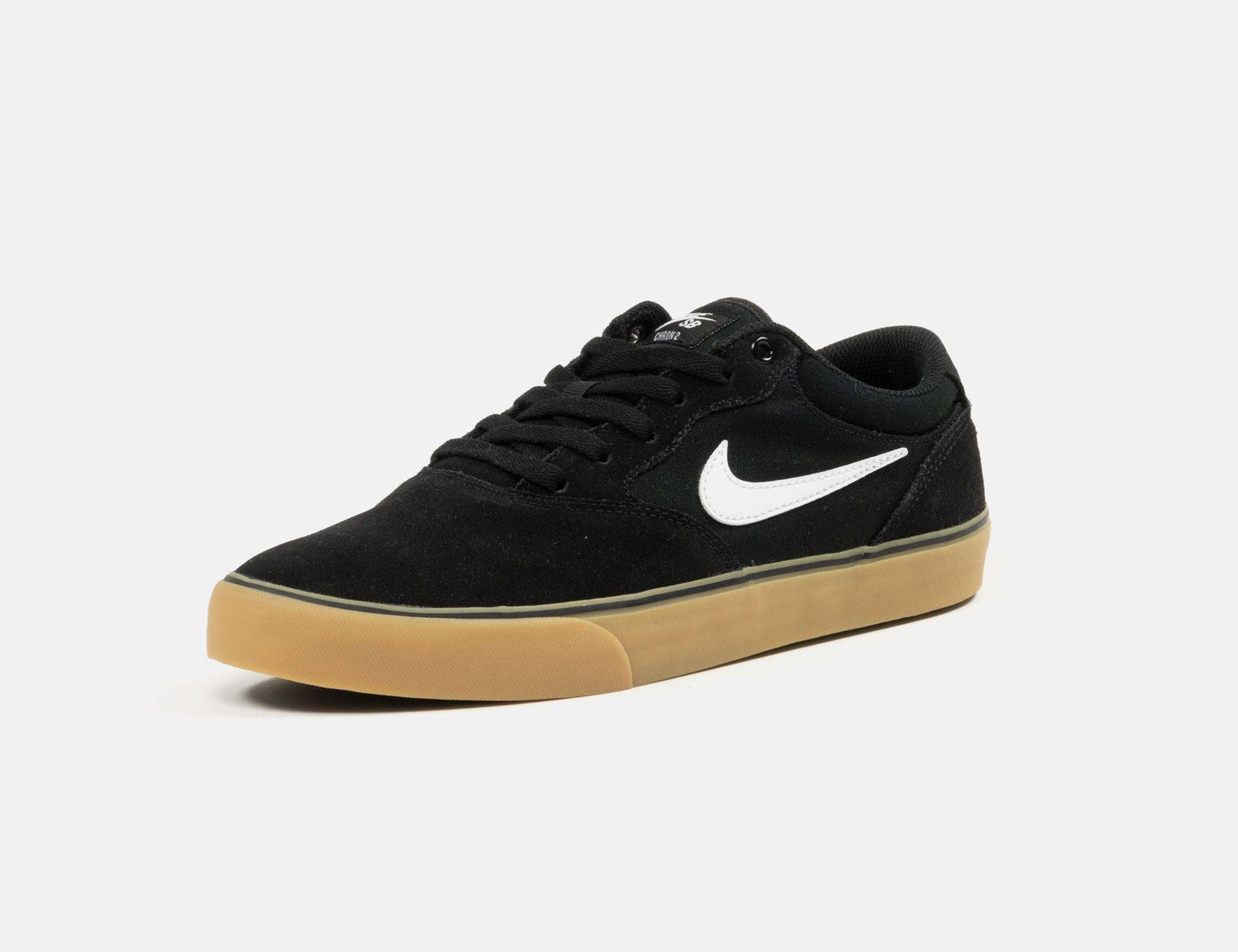 Nike SB Chron 2 Schuh - Black / White / Gum - Blowout Skateshop