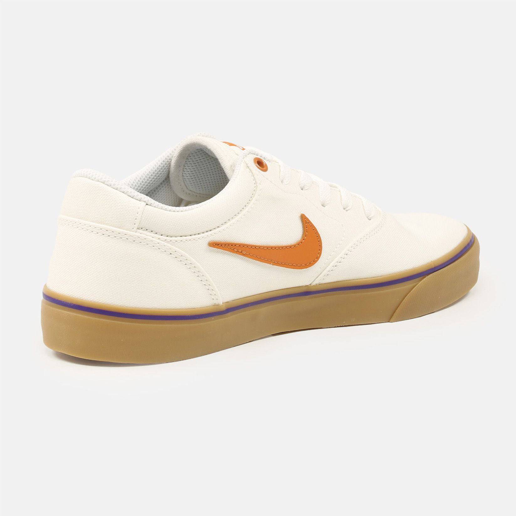 Nike SB Chron 2 Sneaker - Summit White / Monarch - Blowout Skateshop