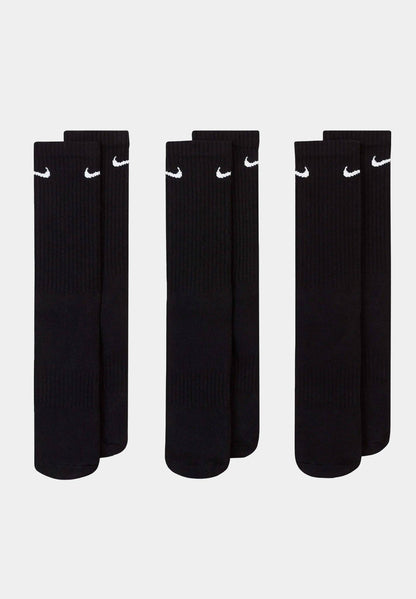 Nike SB Everyday Crush Crew Socke 3-Pair - Black - Blowout Skateshop