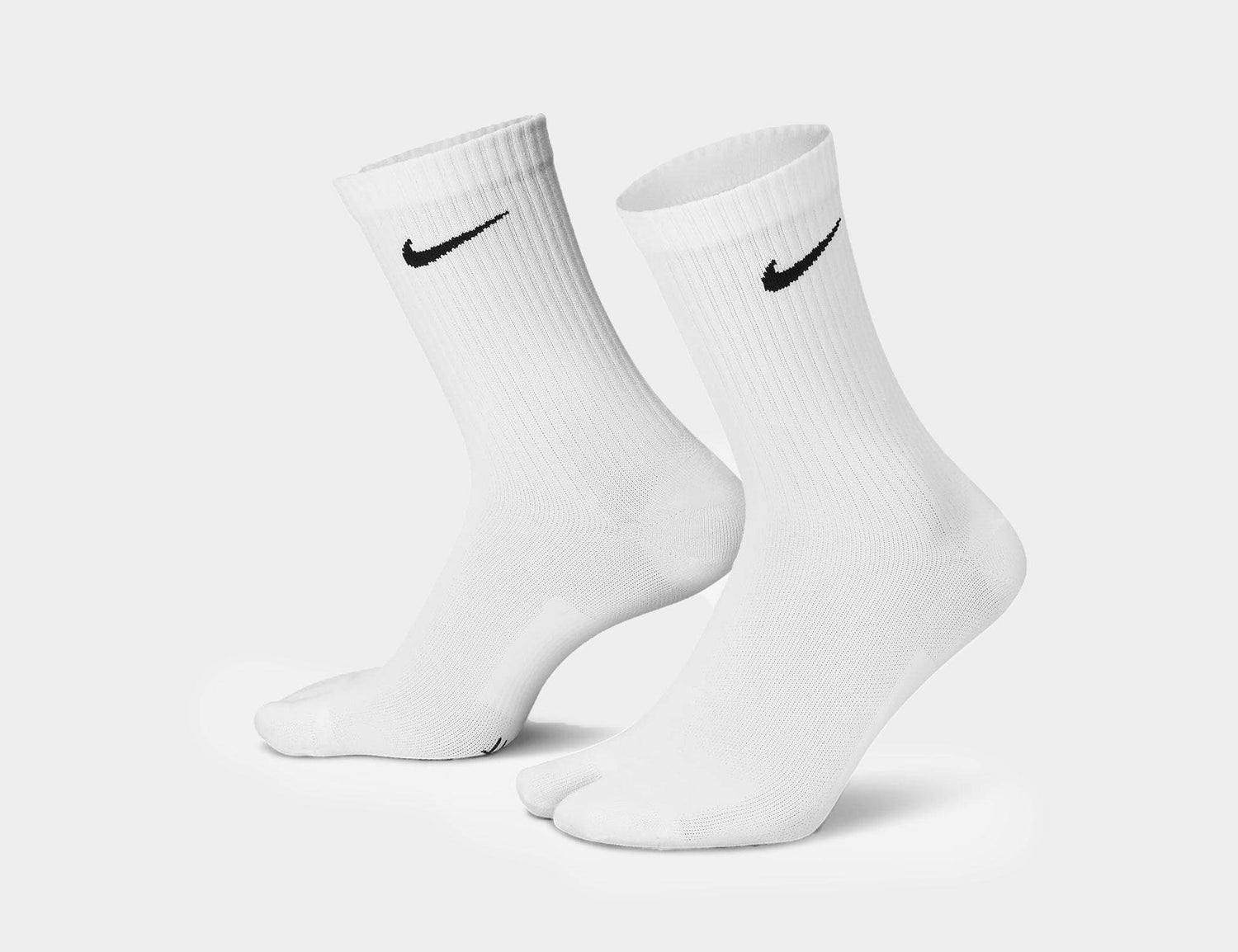 Nike SB Everyday Plus Crush Crew Socks (3-Pair) - White - Blowout Skateshop