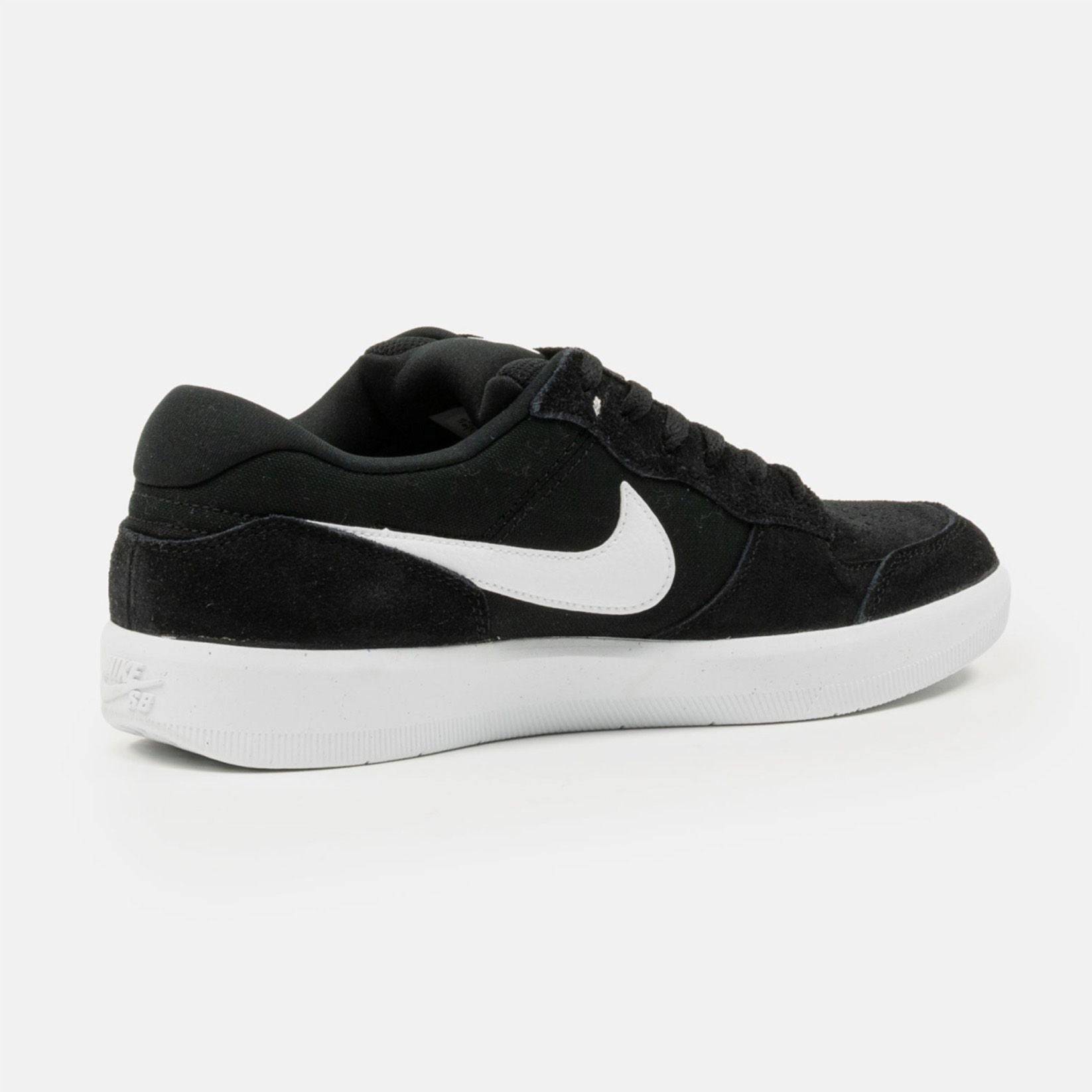 Nike SB Force 58 Sneaker - Black / White - Blowout Skateshop