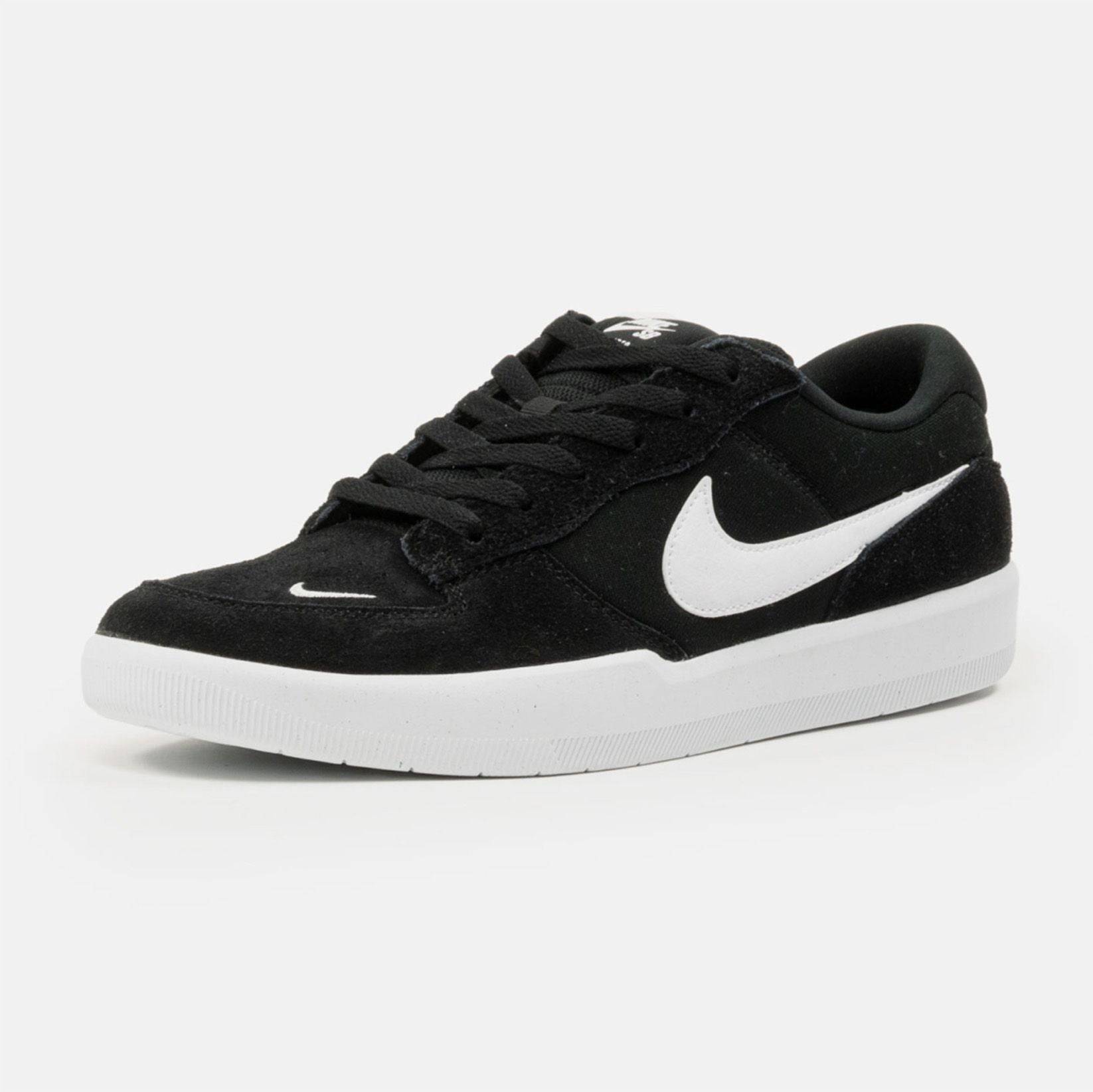 Nike SB Force 58 Sneaker - Black / White - Blowout Skateshop