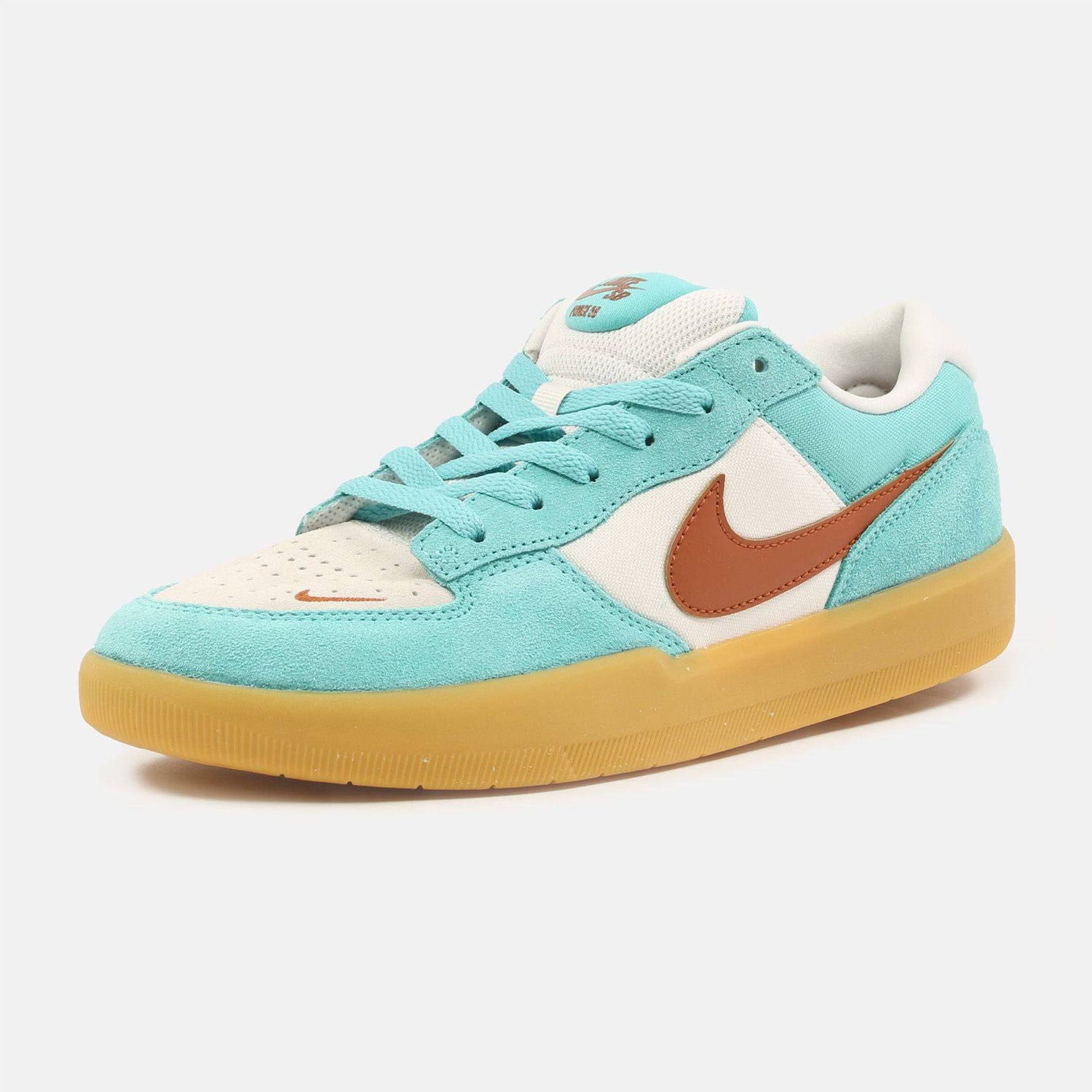 Nike SB Force 58 Sneaker - Green Frost / Dark Russet - Blowout Skateshop